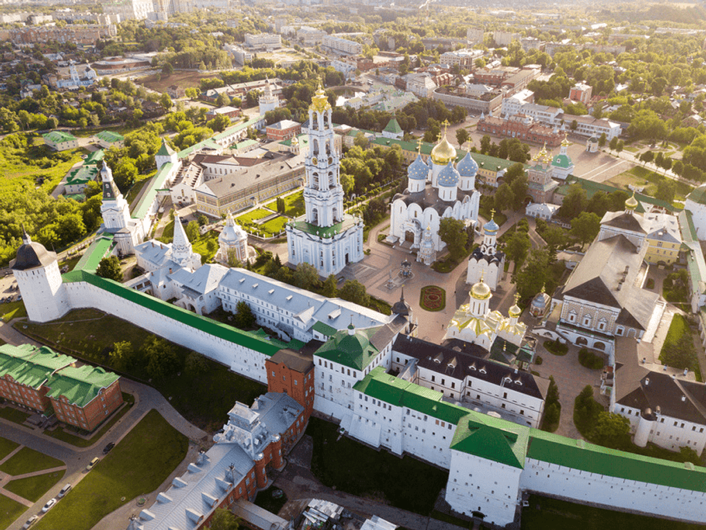 Свято-Троицкая Сергиева Лавра. Сергиев Посад, Московская область. Фотография: Яков Филимонов / фотобанк «Лори»