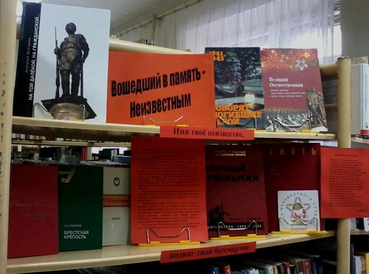 День неизвестного солдата мероприятие в библиотеке. День неизвестного солдата книжная выставка в библиотеке. Выставка неизвестный солдат в библиотеке. День неизвестного солдата мероприятия в библиотеке. День неизвестного солдата выставка.