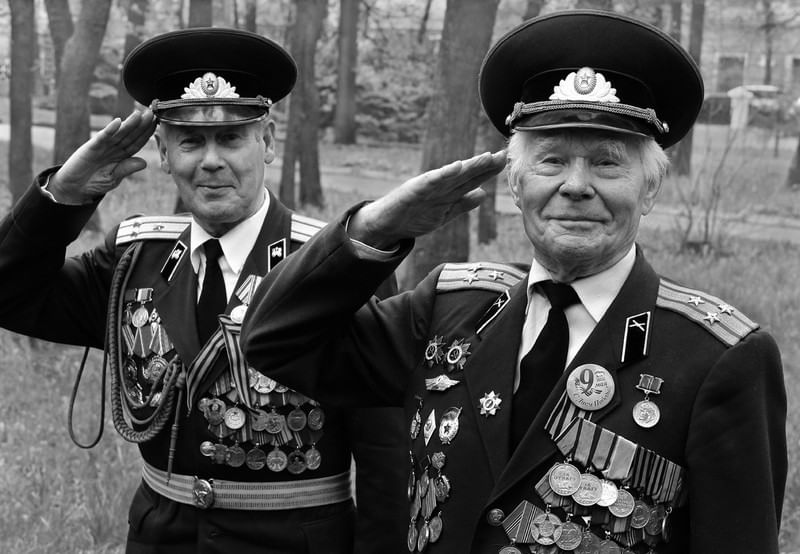 Ветераны великой отечественной фото черно белые