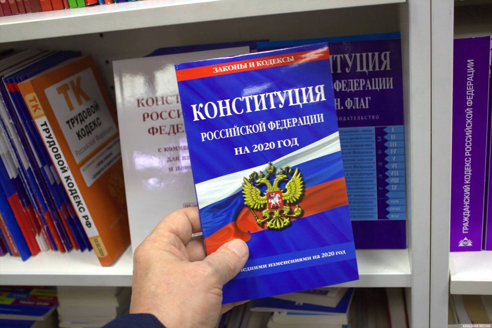 Разрабатывает проект новой конституции