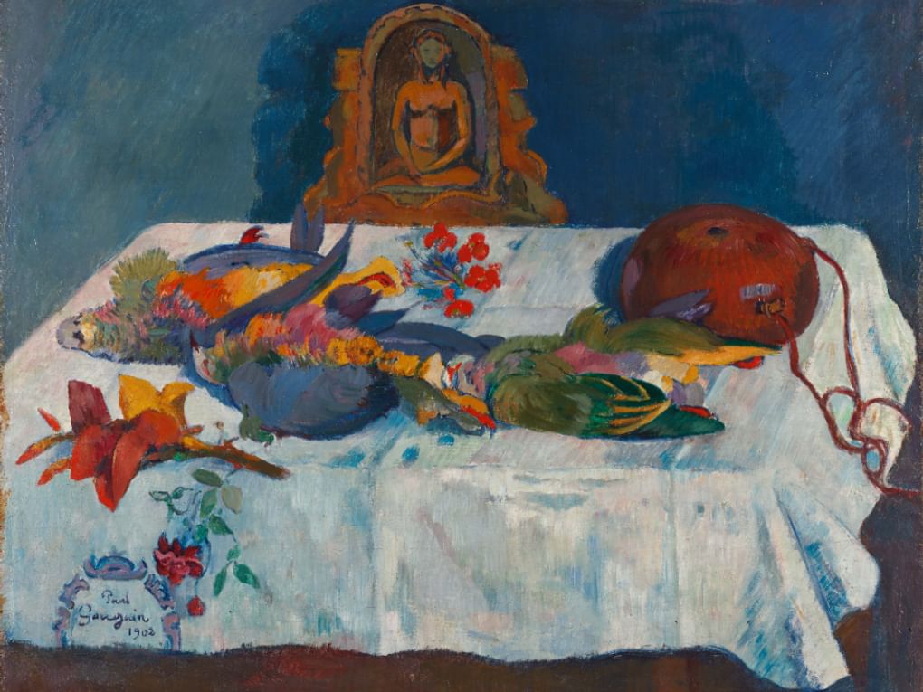 Поль Гоген. Натюрморт с попугаями (фрагмент). 1902. Государственный музей изобразительных искусств им. А.С. Пушкина, Москва