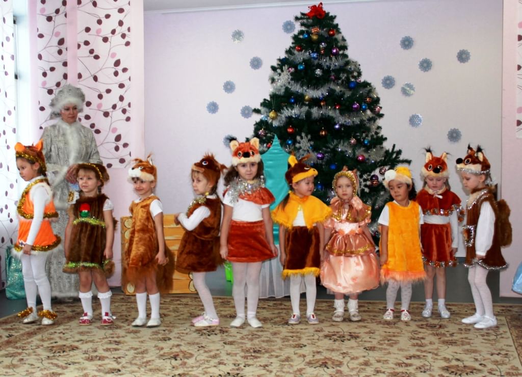 Новогодние фото детей в детском саду