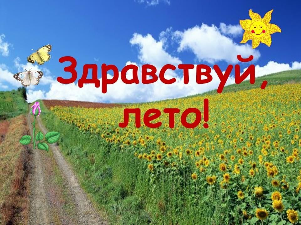 Лето презентация для начальной школы