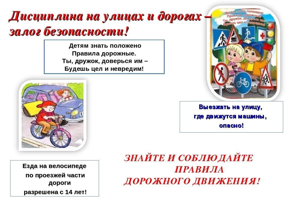 Презентация правила поведения на дороге