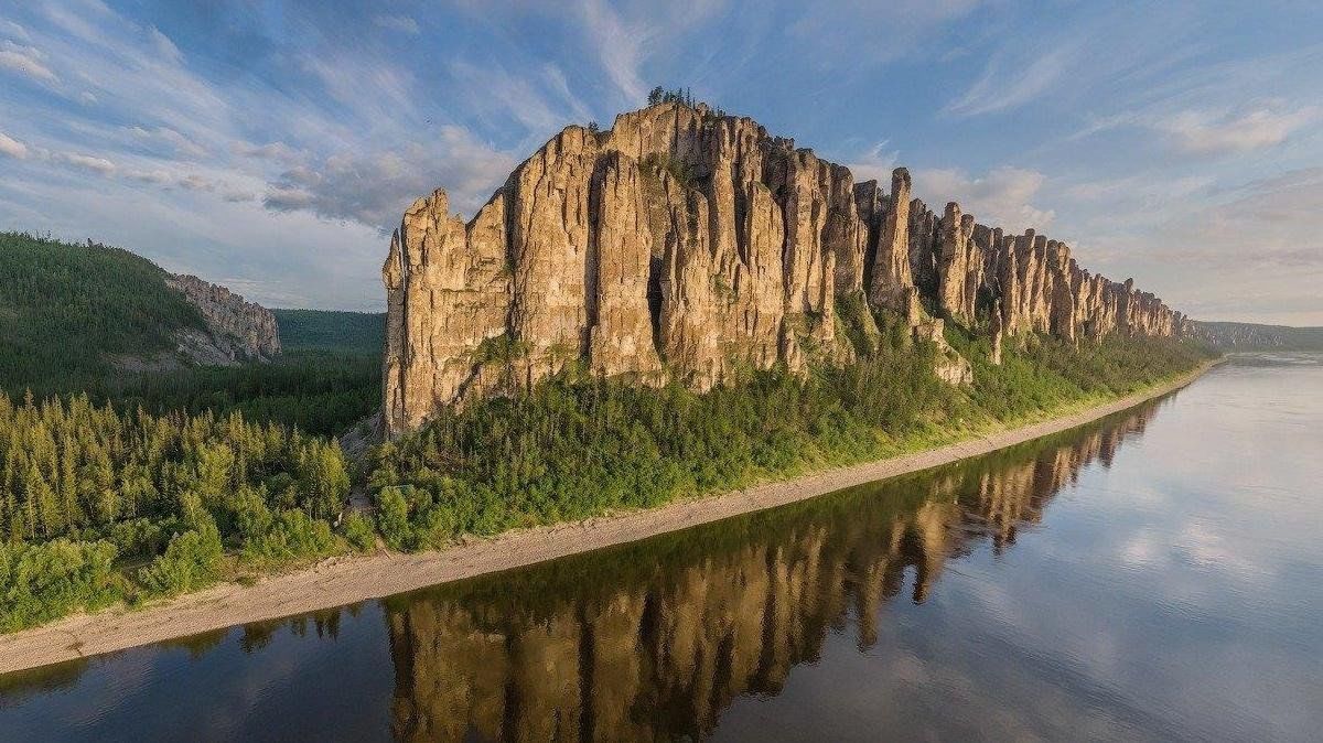Из чего состоят ленские столбы фото строения