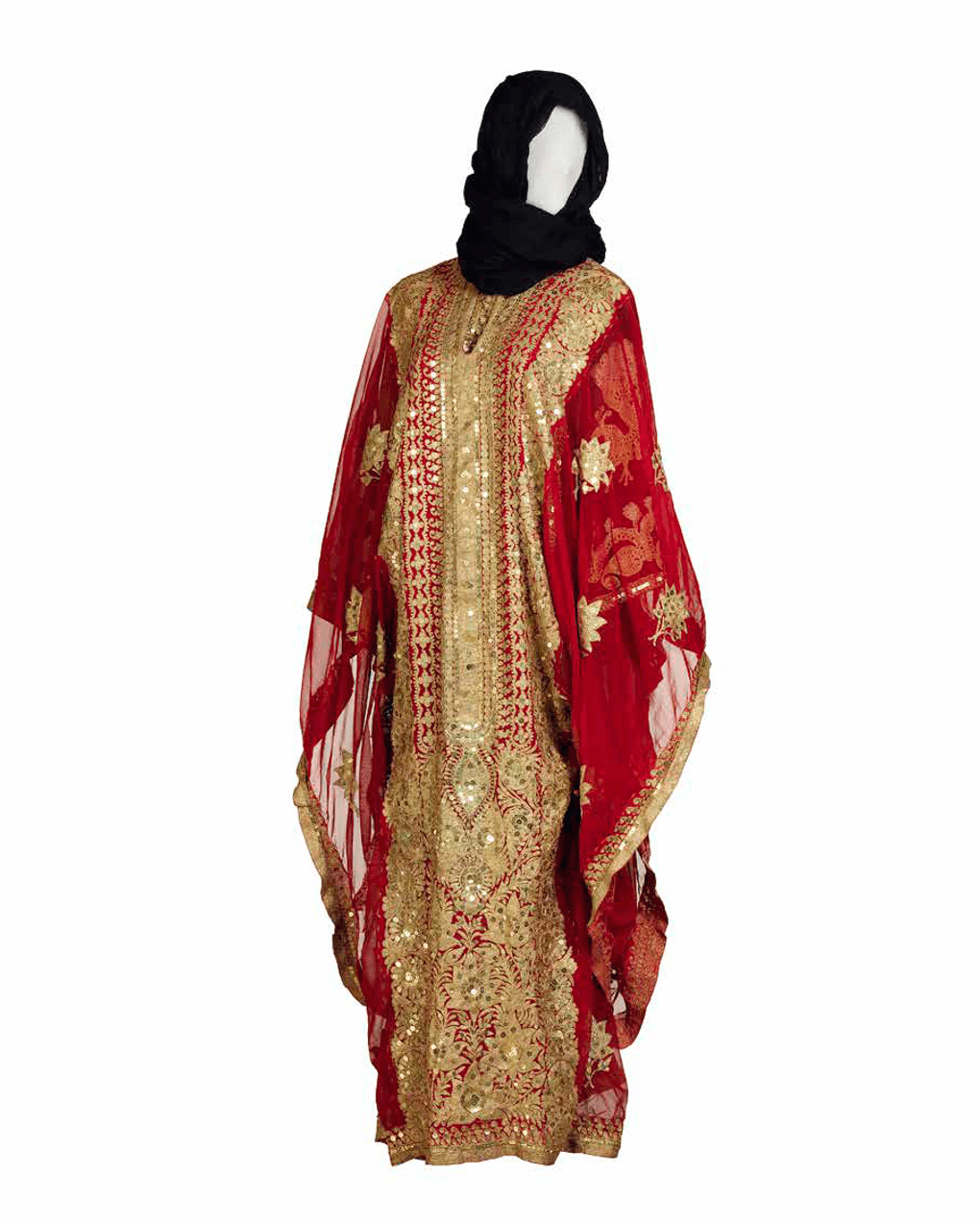Праздничная накидка на платье. XX век. Фотография предоставлена Музеем шейха Фейсала, Катар