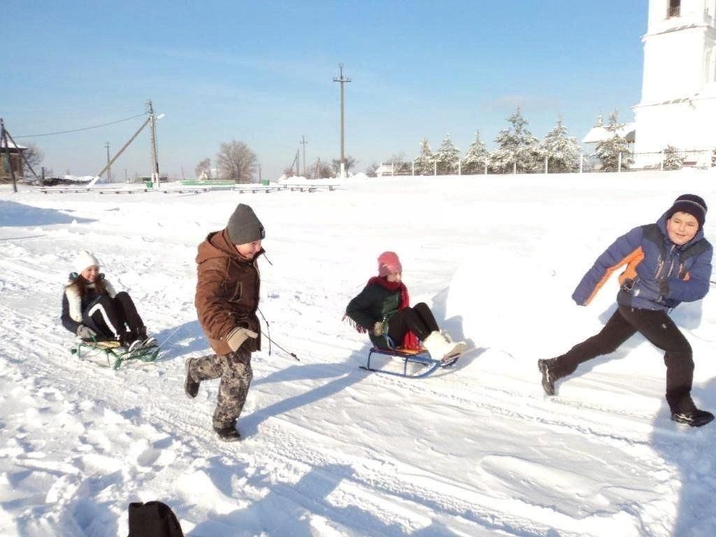 Игры для детей на воздухе зимой