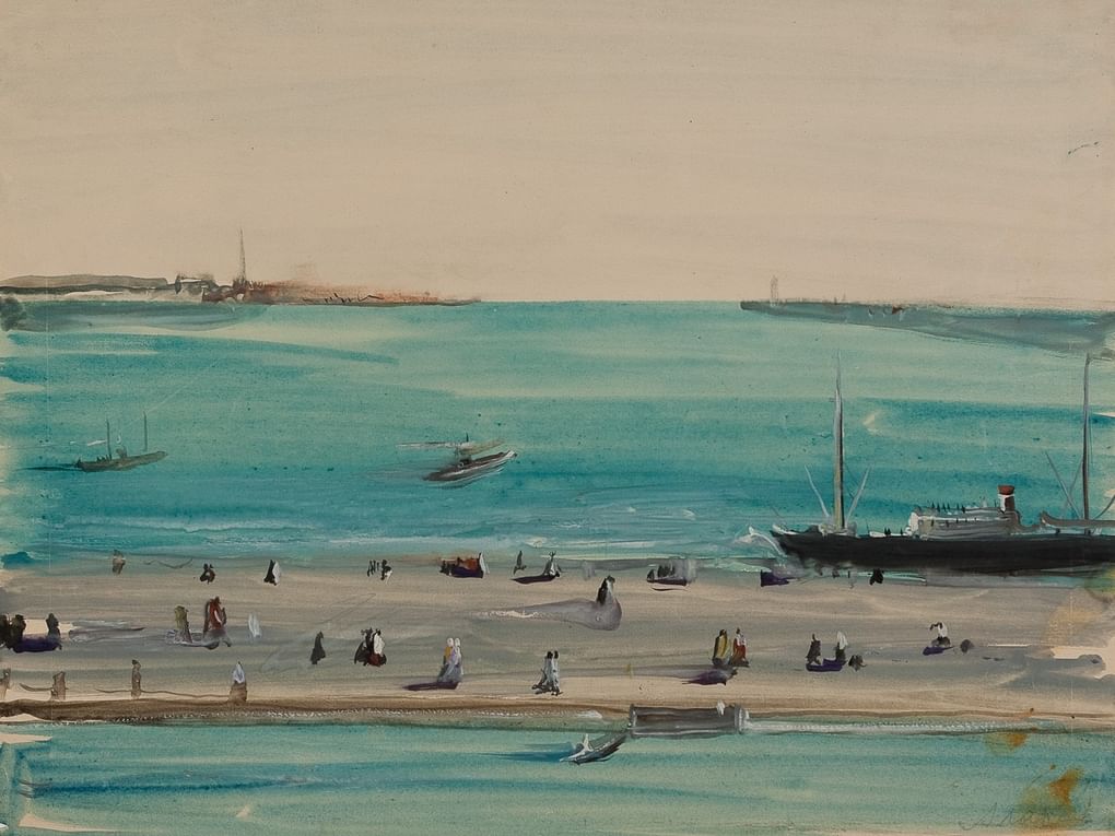 Александр Лабас. Лазурное море. 1936. Волгоградский музей изобразительных искусств им. И.И. Машкова, Волгоград / © Бескина-Лабас О.М. 2024