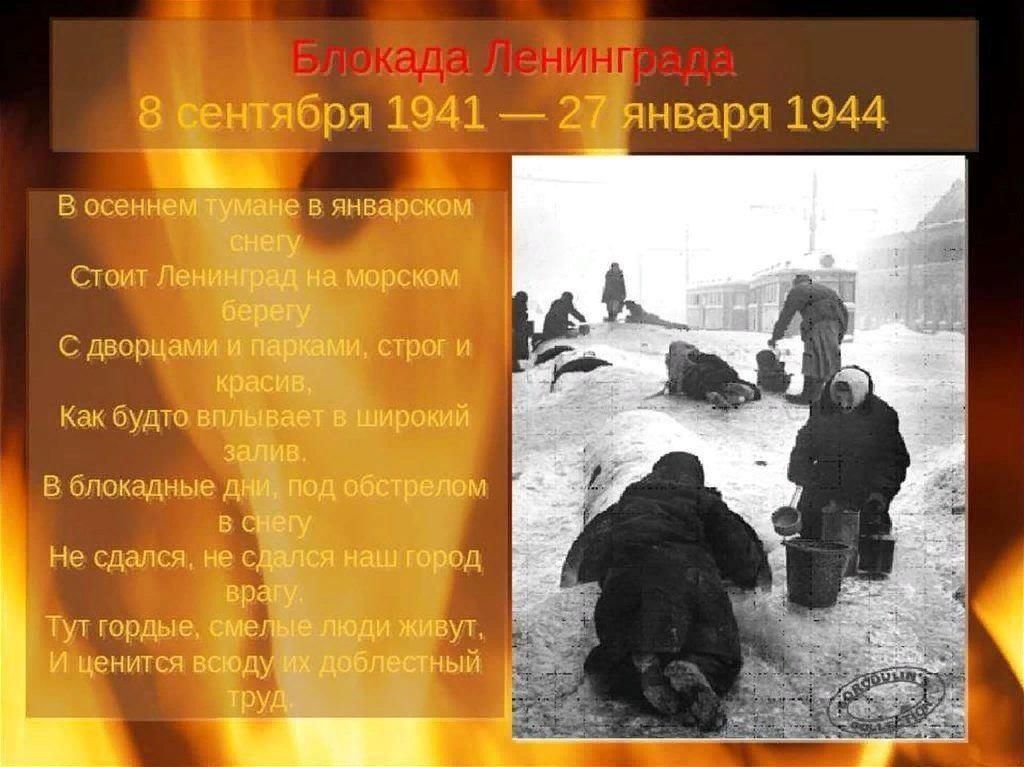 День снятия блокады ленинграда 27 января 1944 презентация