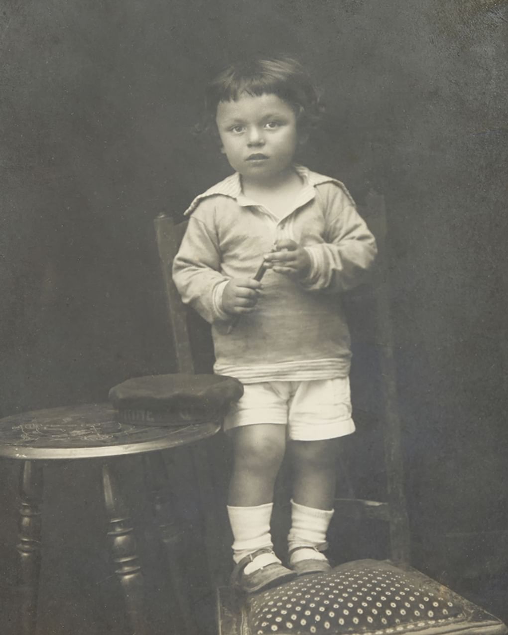 Борис Заходер в детстве. Фотография: rgdb.ru