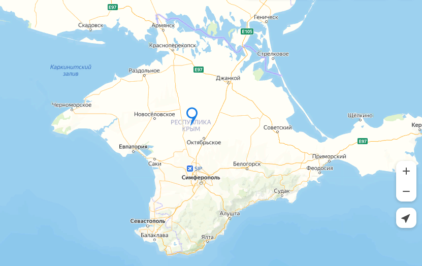 Саки город в крыму карта