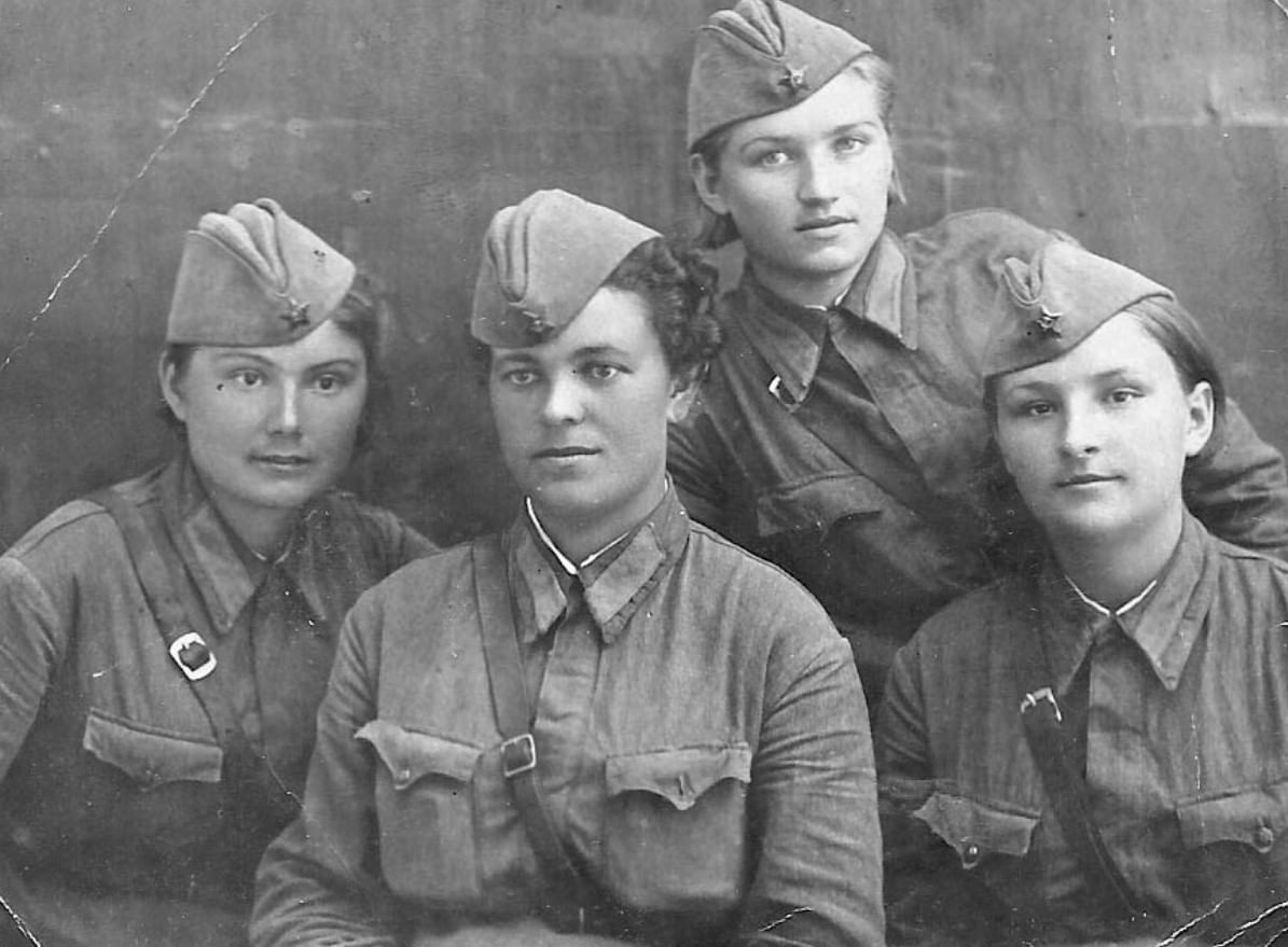 Женщины солдаты ВОВ