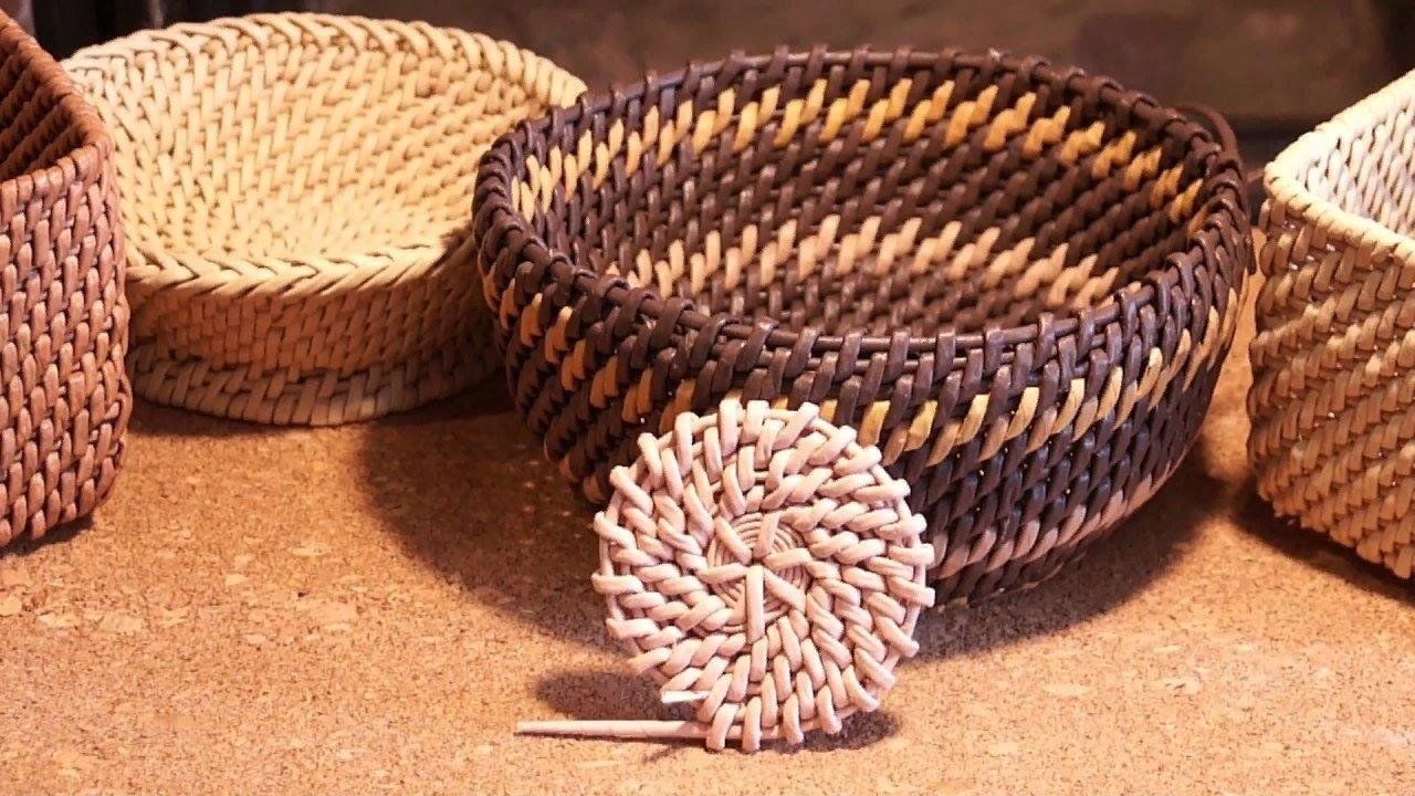 Плетение трубочками мастер класс