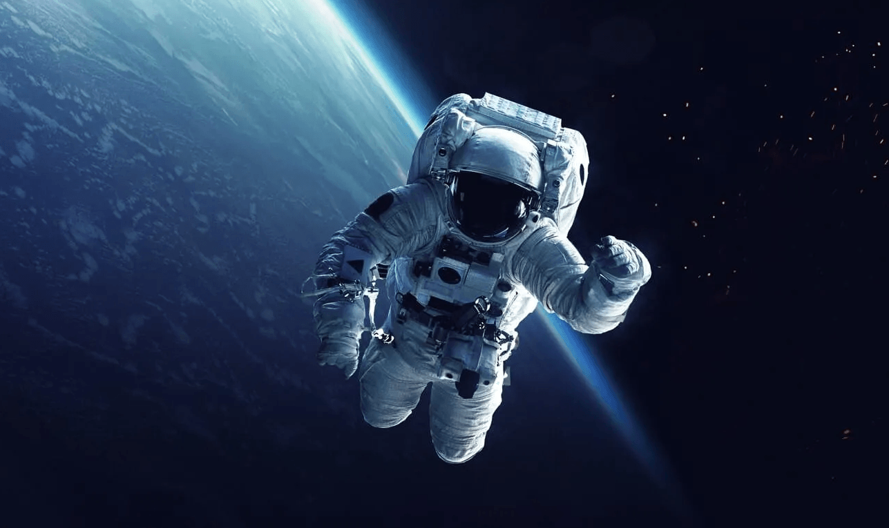 картинки космонавта в космосе