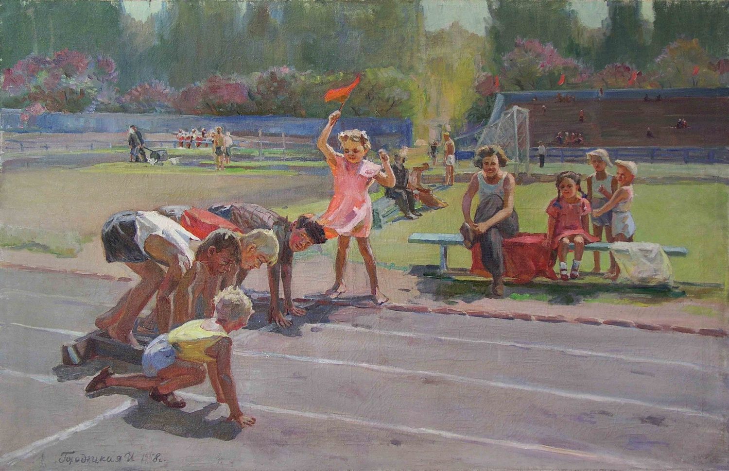 Спорт в Советской живописи
