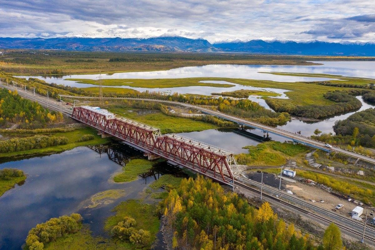 Фото строительства бама