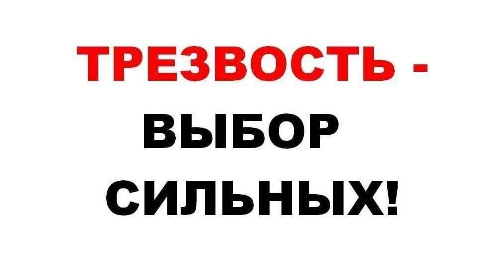 Трезвая жизнь картинки