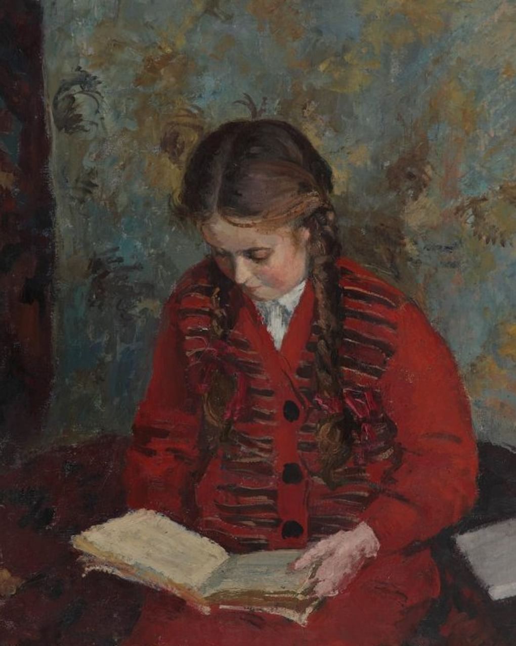 Григорий Шегаль. Девочка с книгой. 1935. Пермская государственная художественная галерея, Пермь