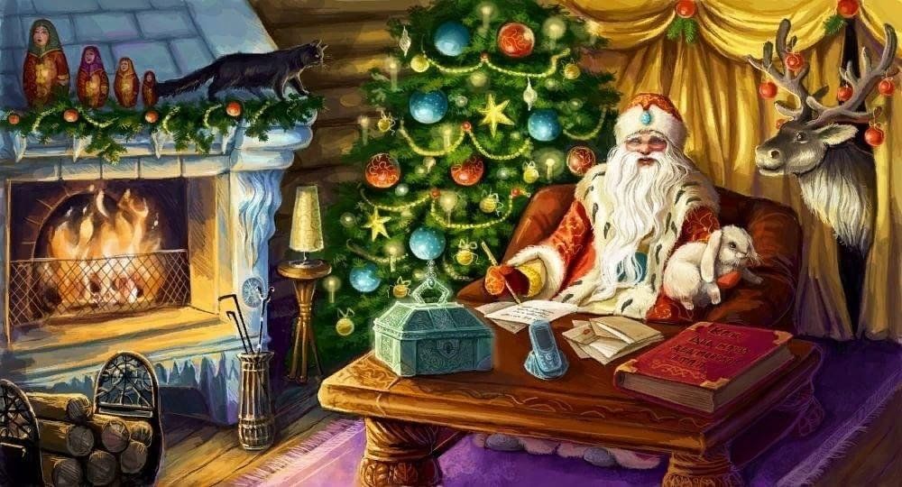 Новый год сказки картинки