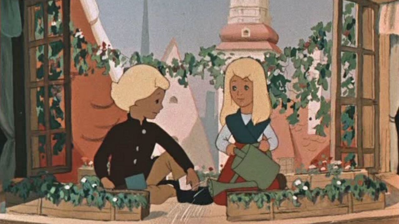 Снежная Королева мультфильм 1957