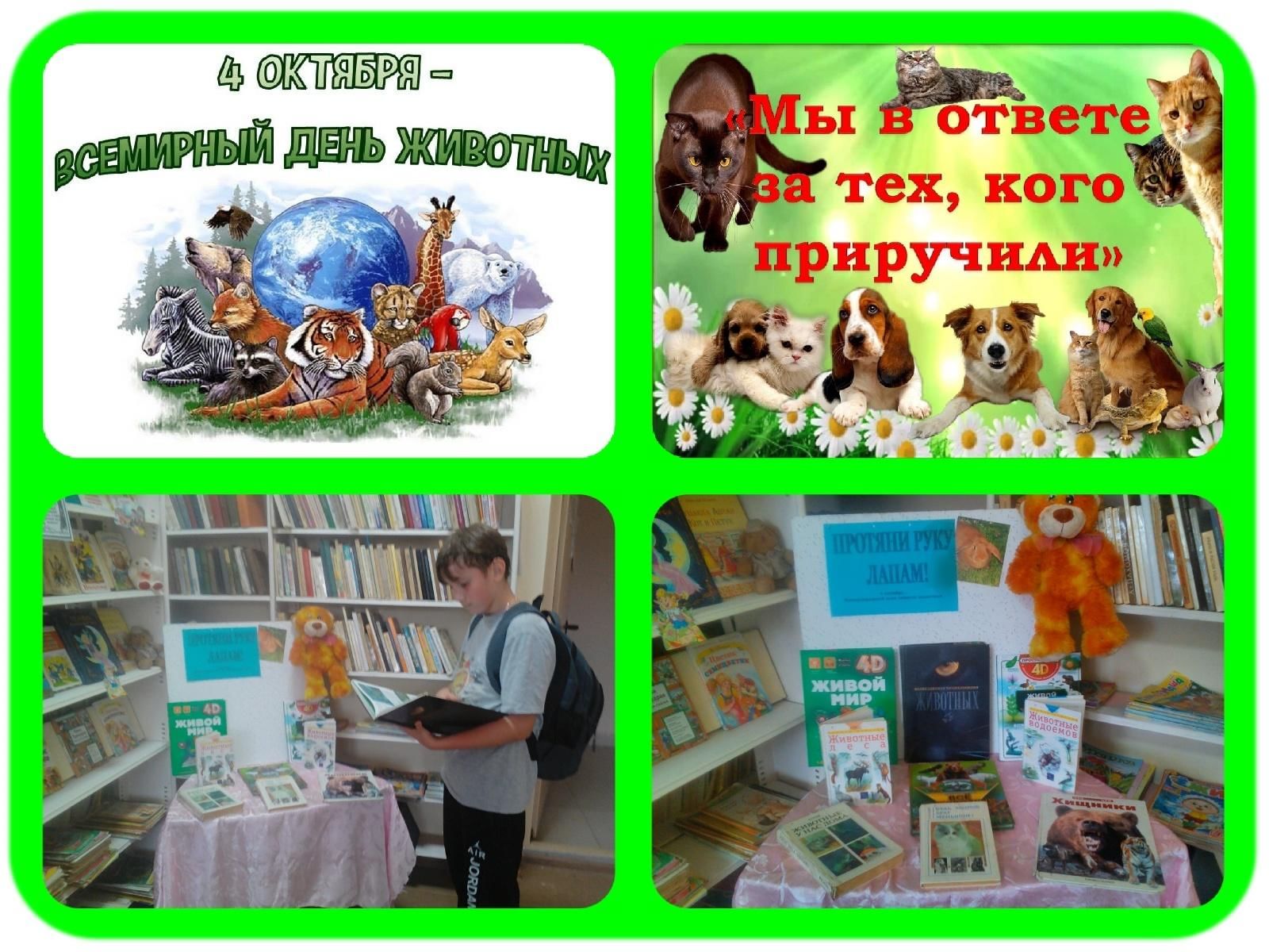 Дни животных в календаре Ребятам о зверятах" (К международному дню защиты животных) 2022, Волоколамский р