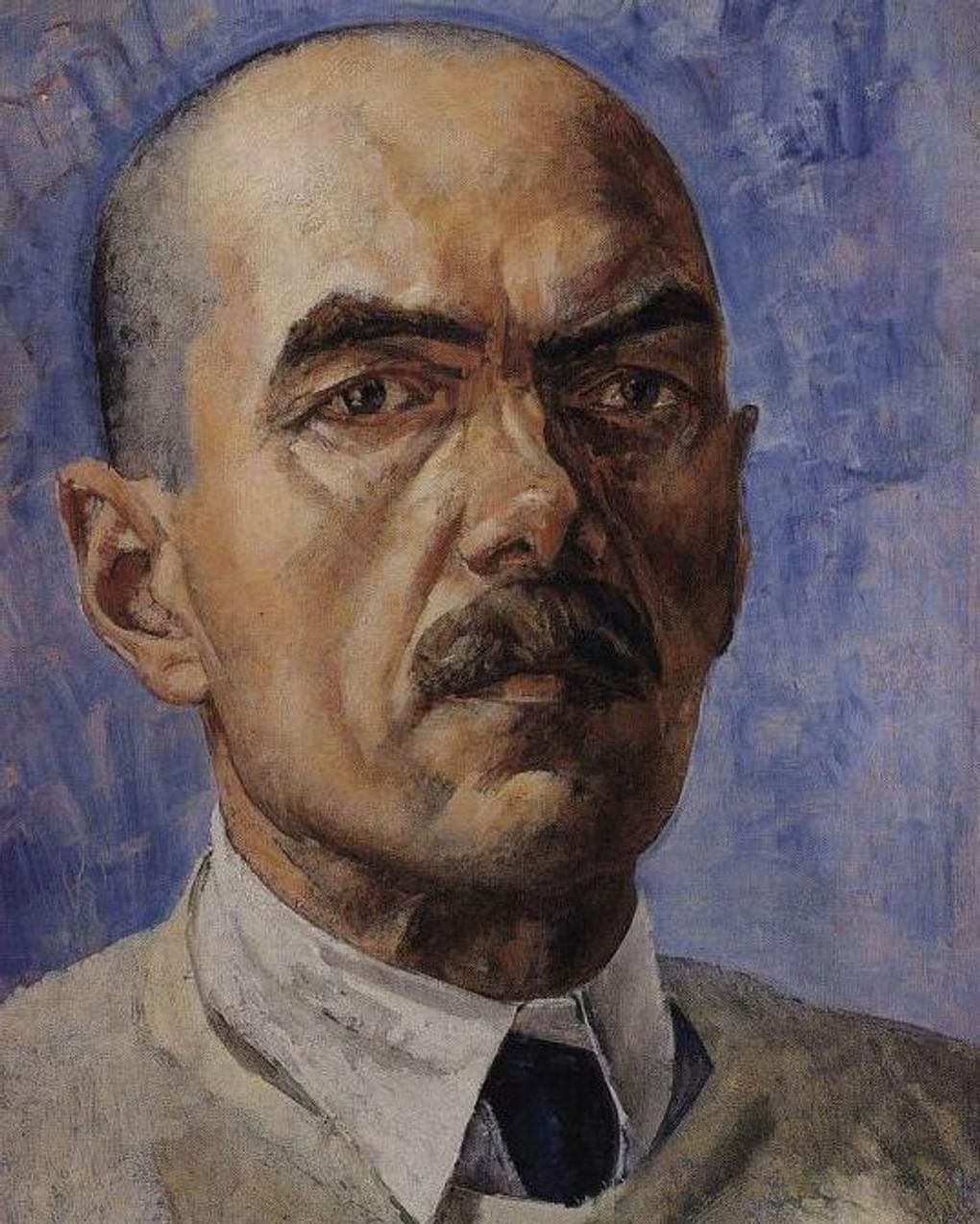 Кузьма Петров-Водкин. Автопортрет. 1929. Государственный Русский музей, Санкт-Петербург