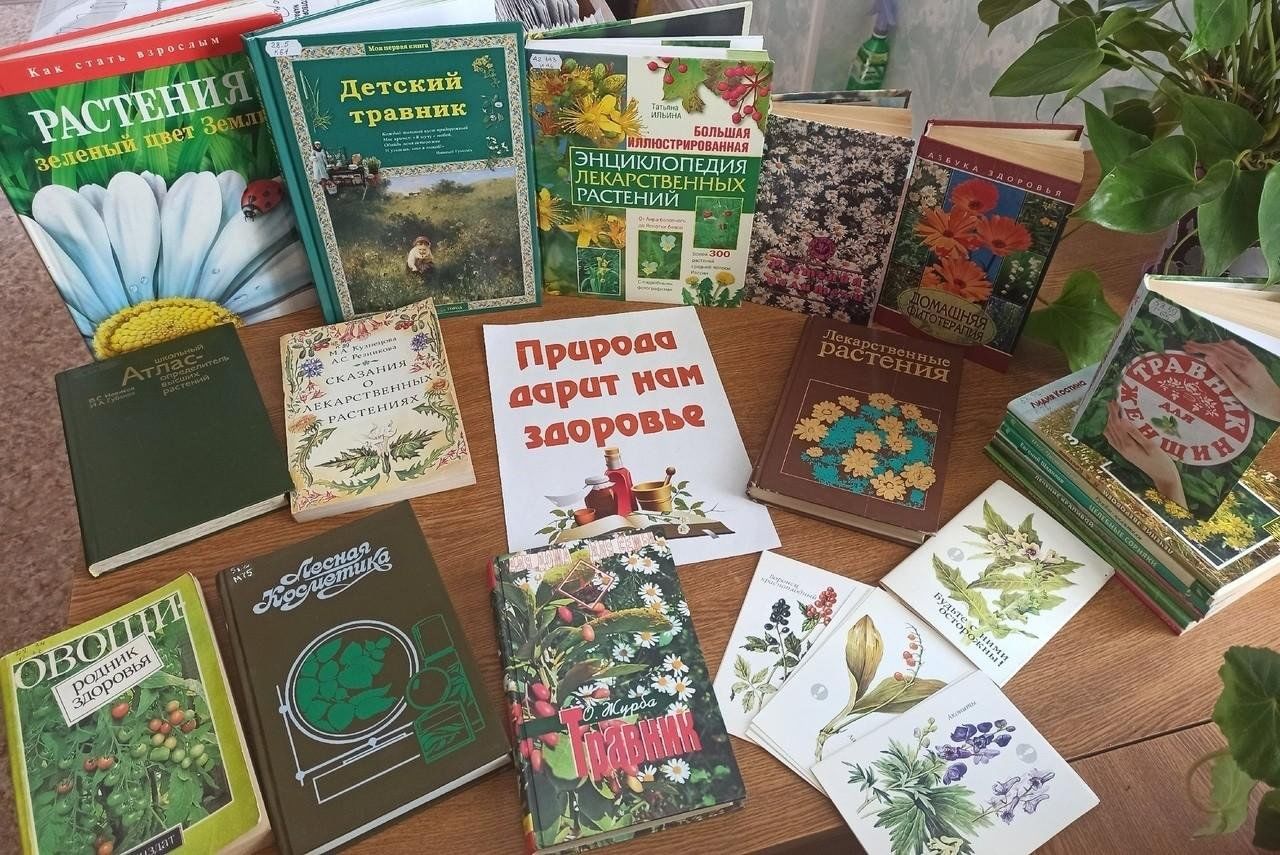 Книжная выставка «Природа дарит нам здоровье» 2024, Липецк — дата и место  проведения, программа мероприятия.