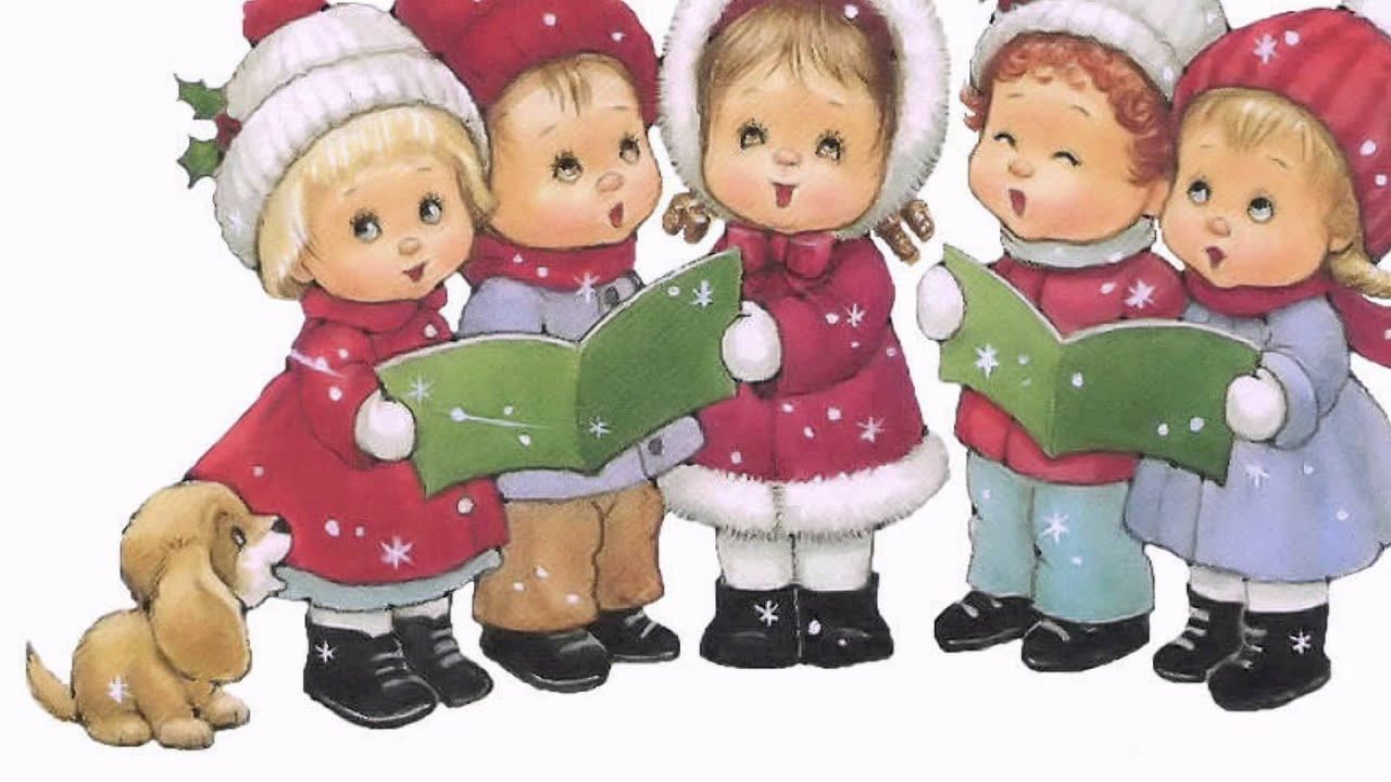 Музыка нового года детская. Новогодние картинки детские. Дети поют на Рождество. Новый год дети мультяшные. Новогодние картинки для детей в детском саду.