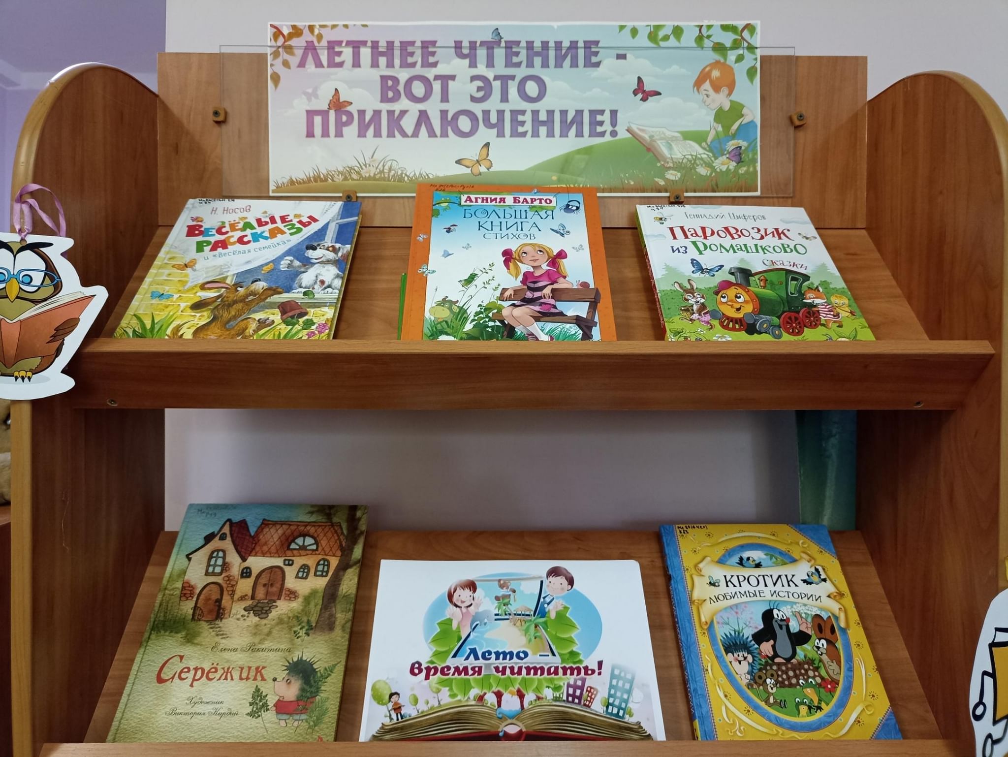 Книжная выставка лето