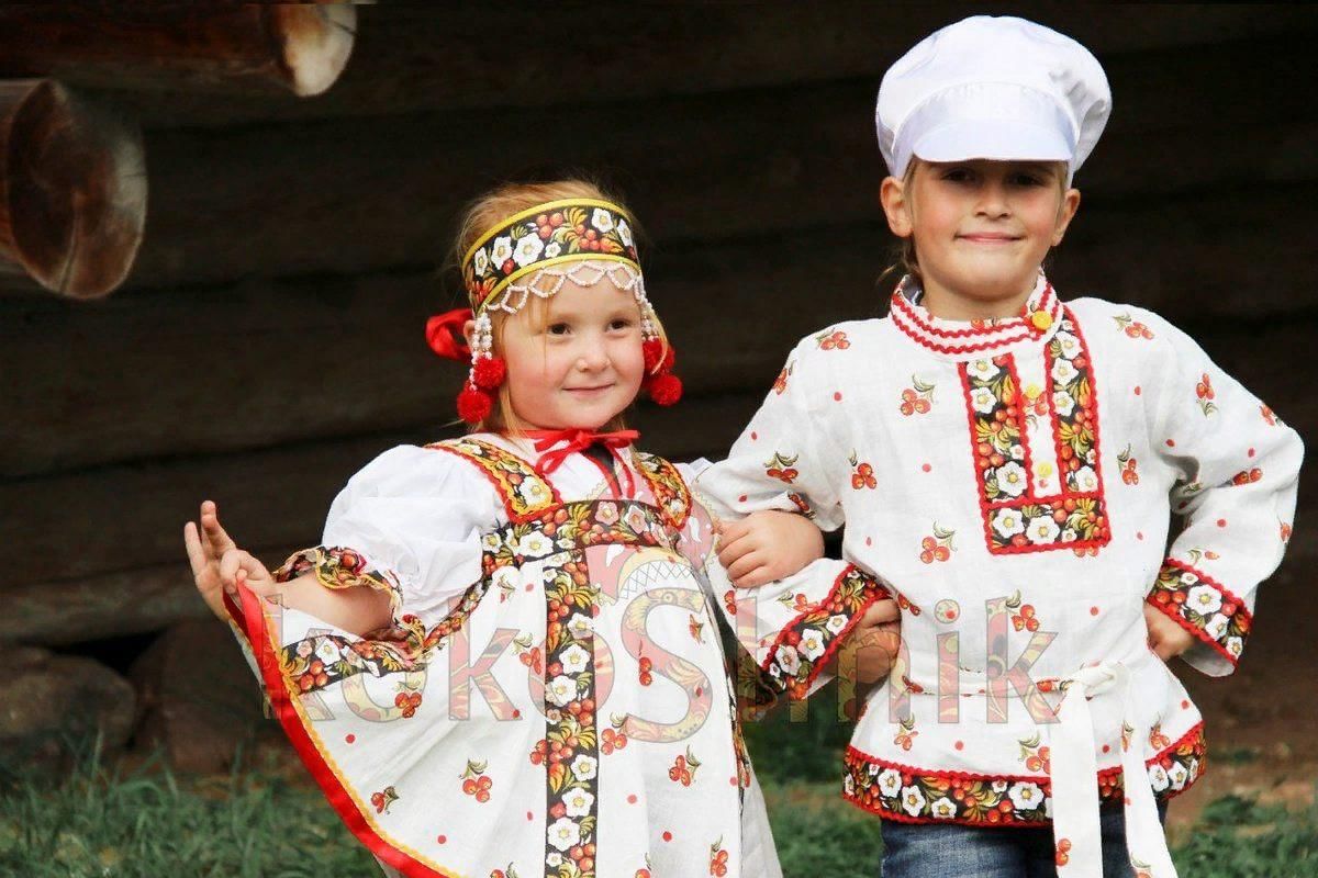 Русский народный костюм на ребенка