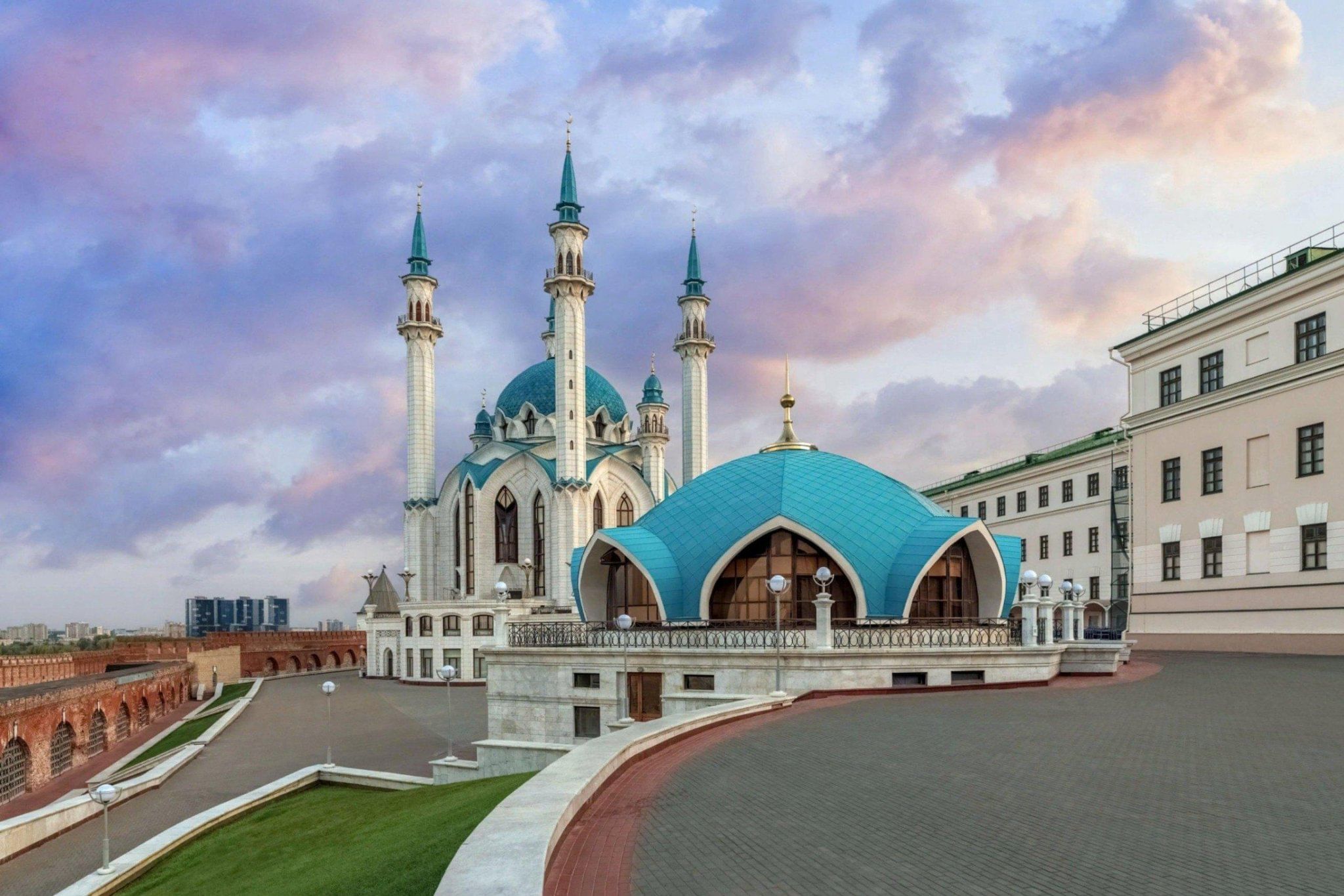 Купол мечети кул-Шариф в Казани