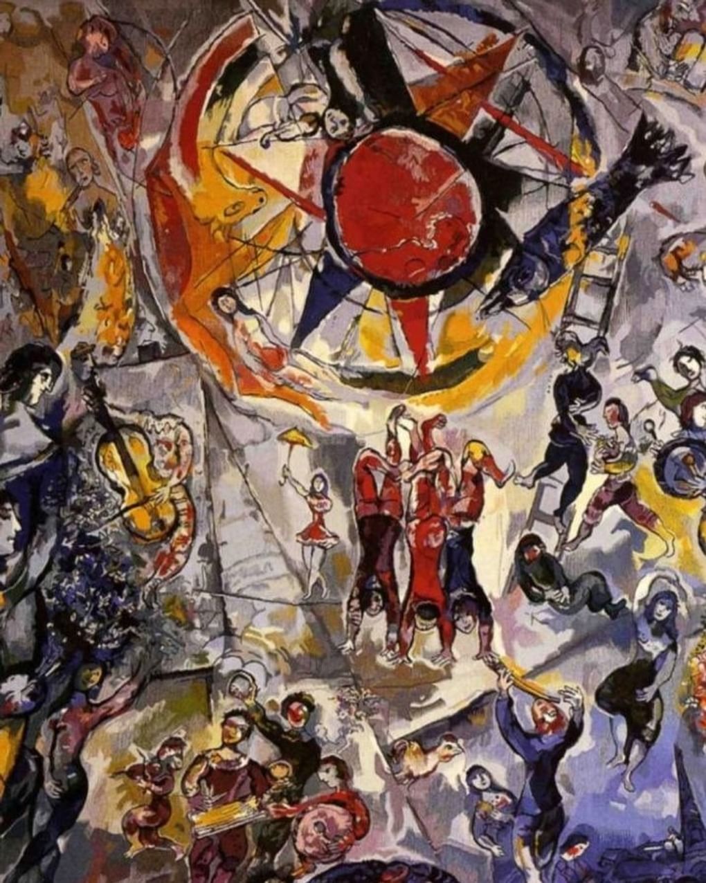 Марк Шагал. Жизнь (фрагмент). 1980. Частное собрание