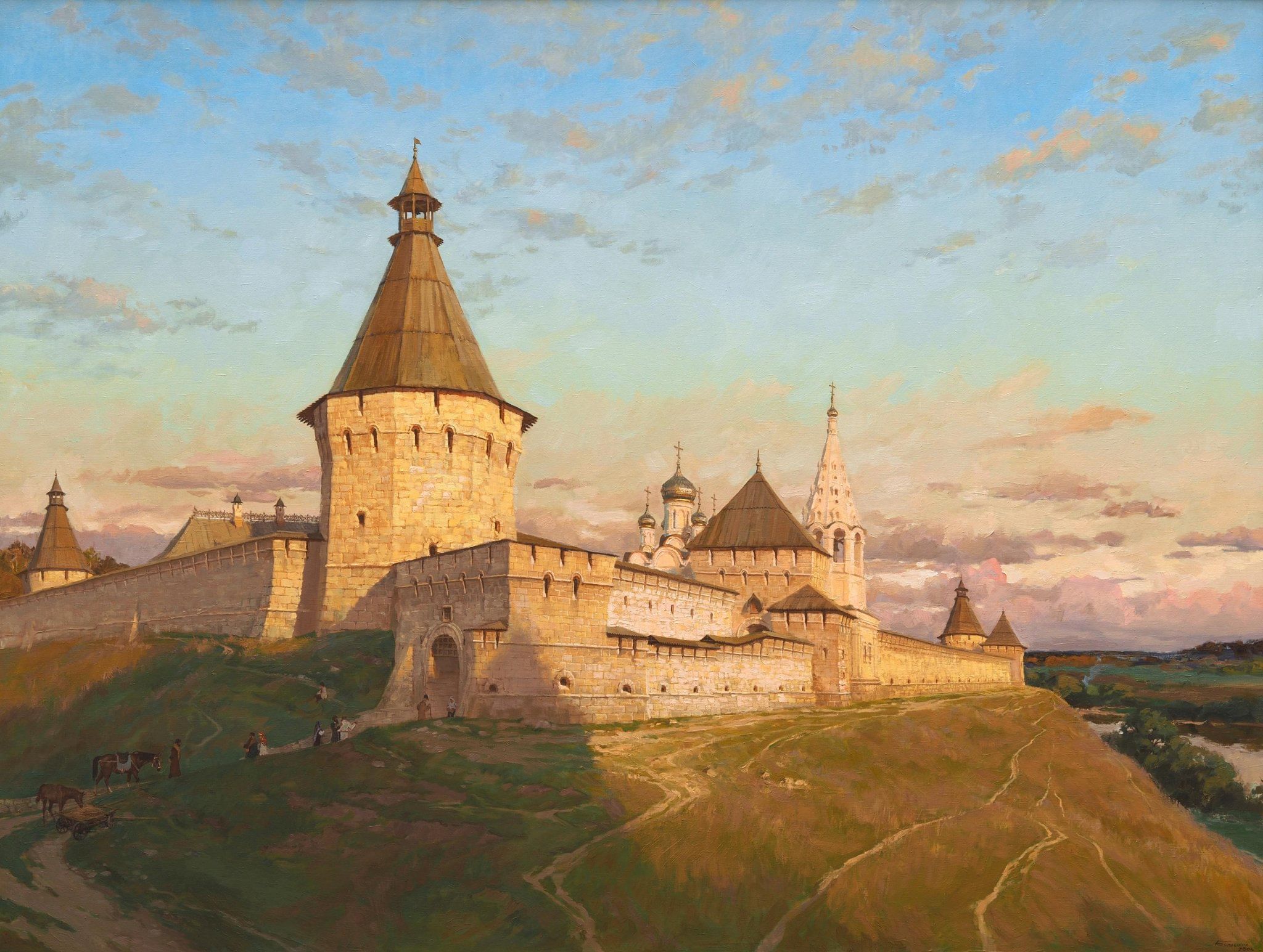 Кремль в древних русских городах
