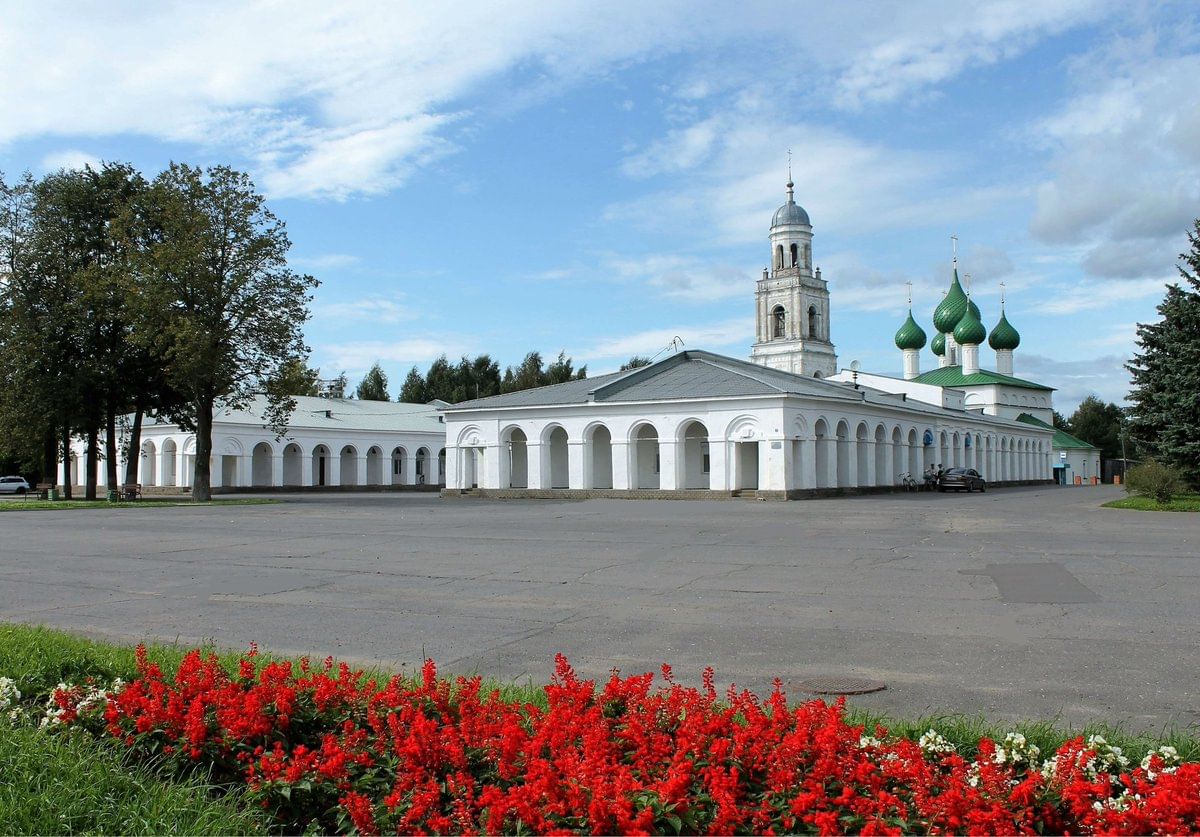 Красивый храм Пошехонье Ярославская