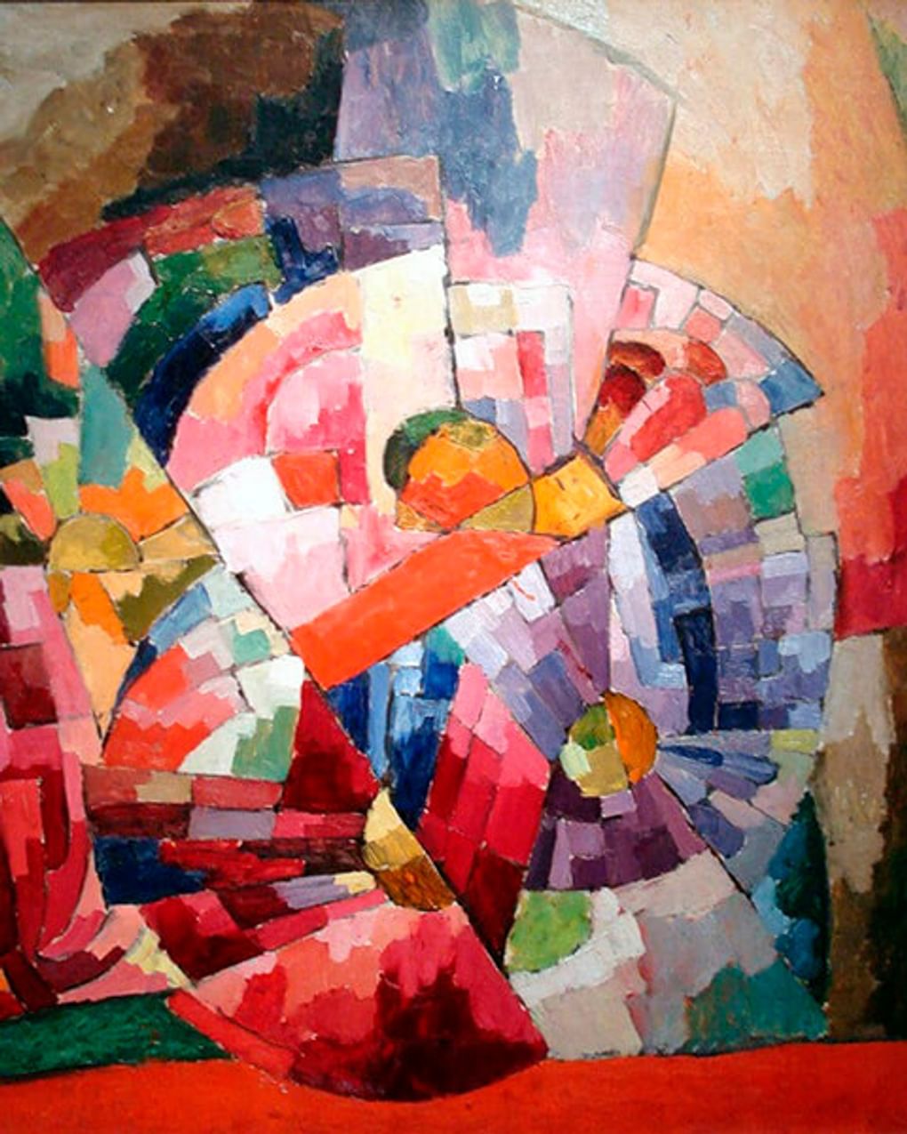 Аристарх Лентулов. Астры (фрагмент). 1913. Государственная Третьяковская галерея, Москва