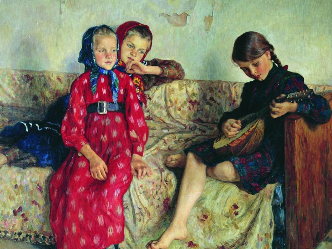 Картины бытового жанра детские
