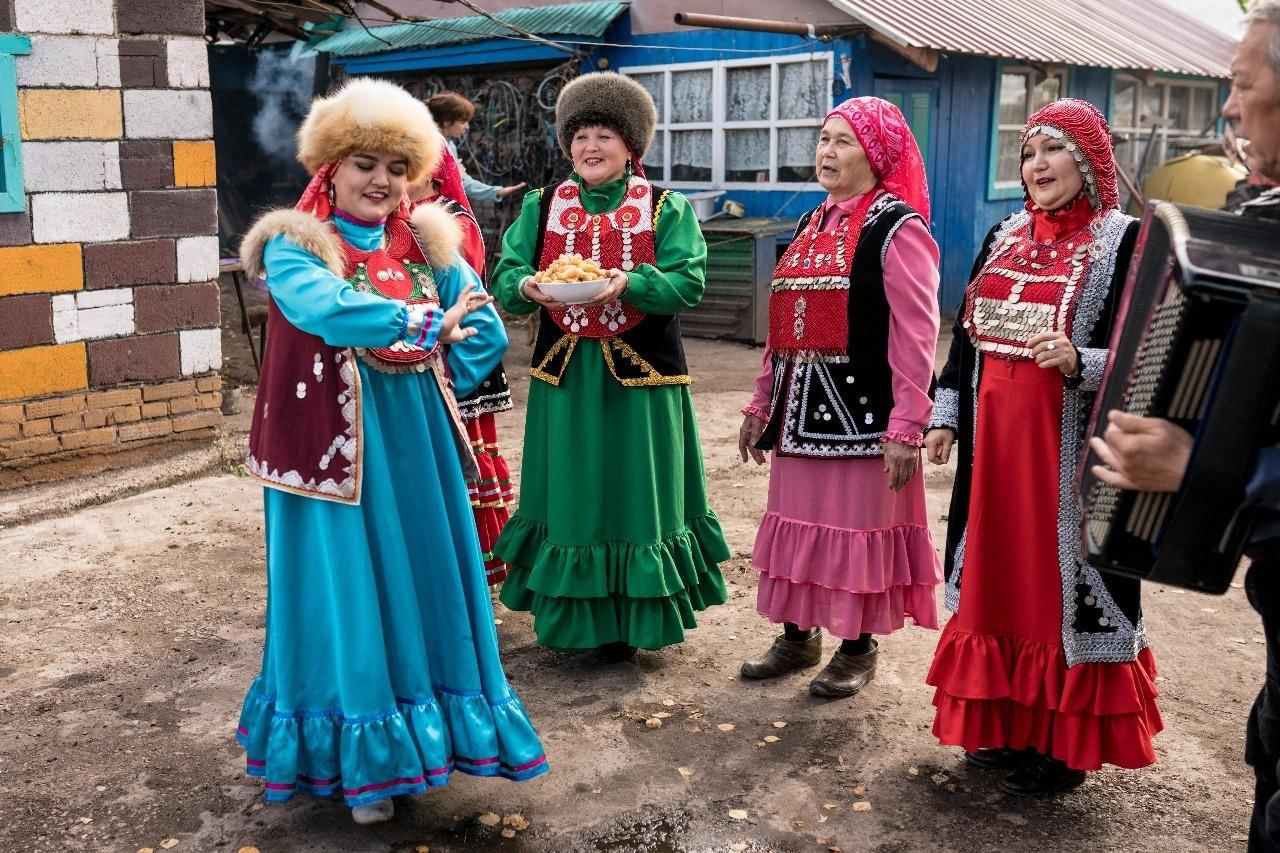 Национальный костюм у башкиров
