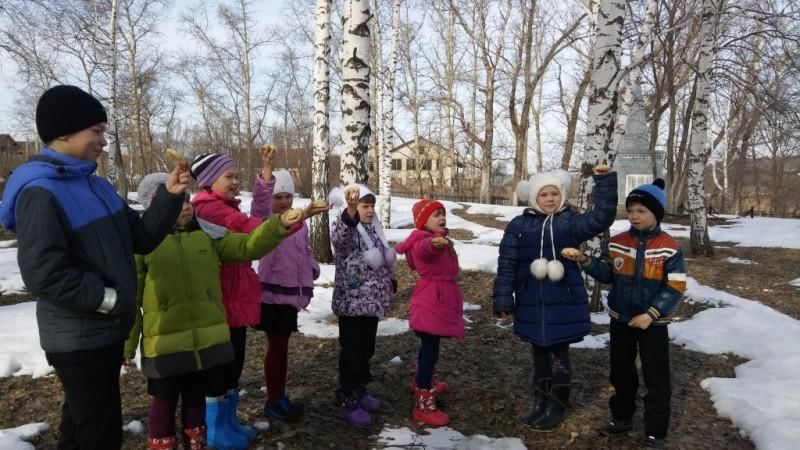 Весенние каникулы в деревне