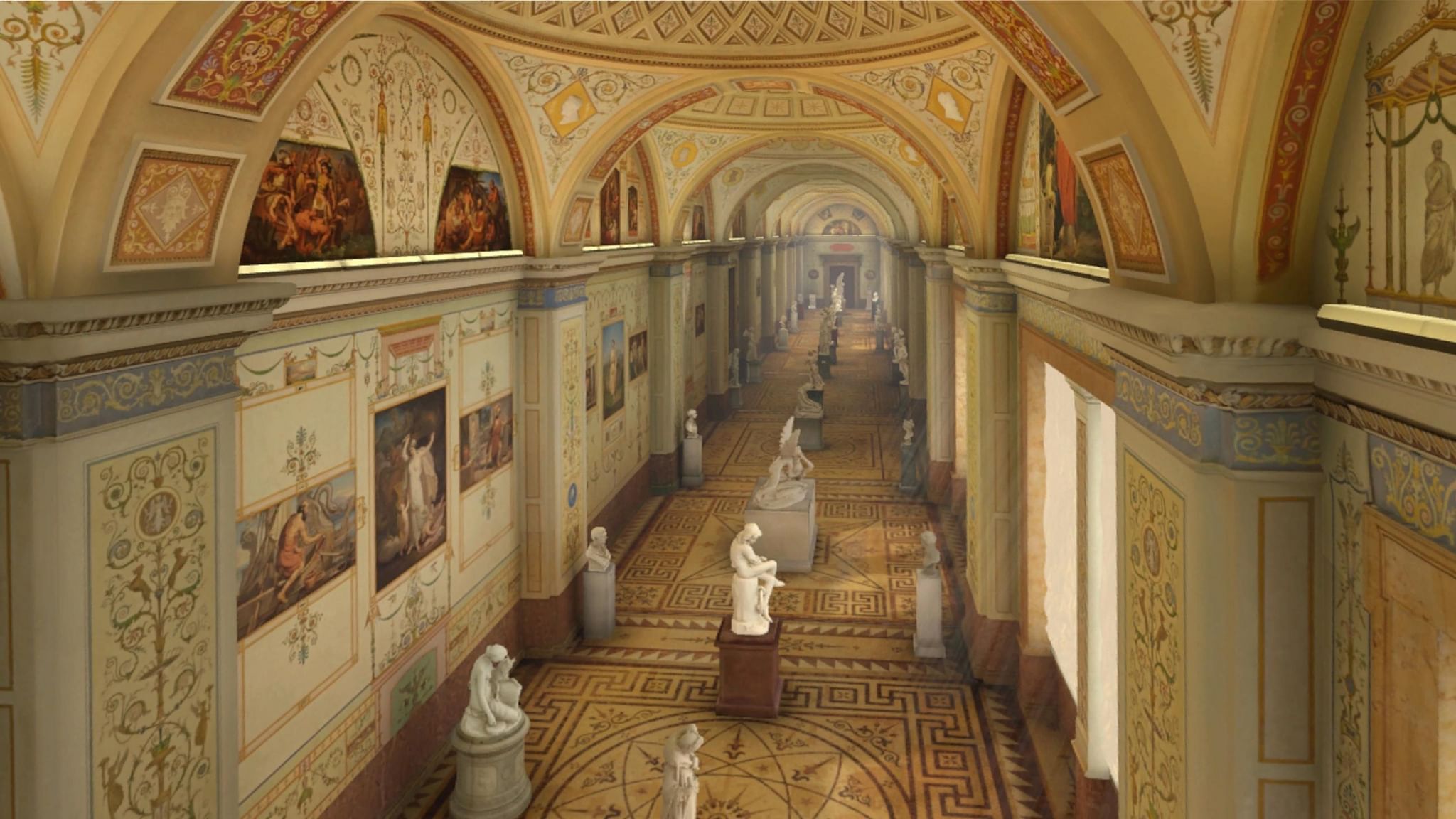 Галерея истории древней живописи Эрмитаж