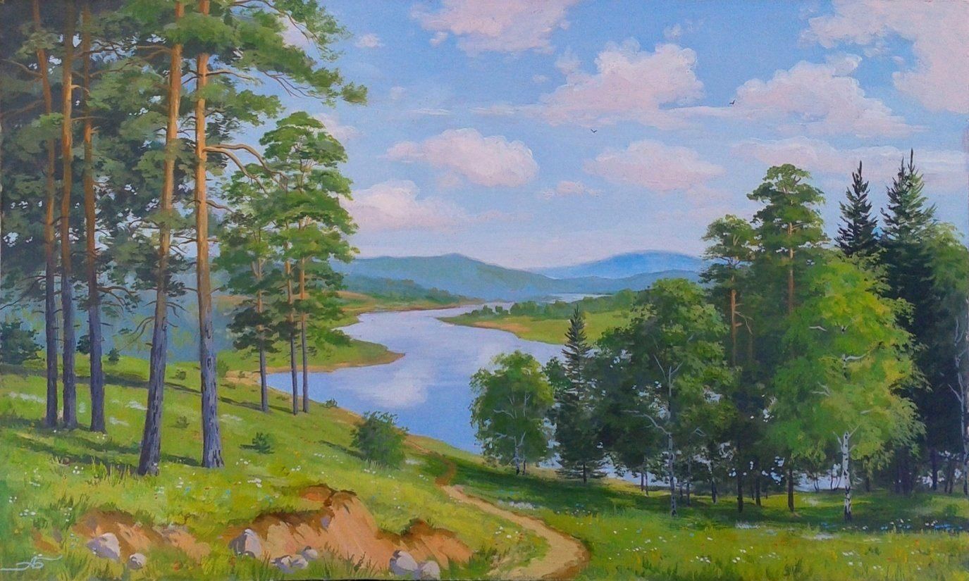 Художник пейзажист Болотов картины