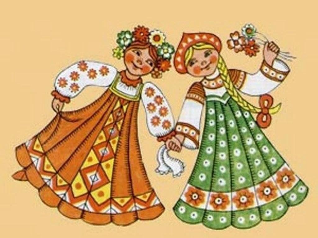 Картинки фольклора русского народа