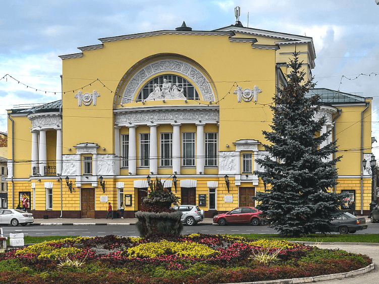 Волковский театр ярославль план