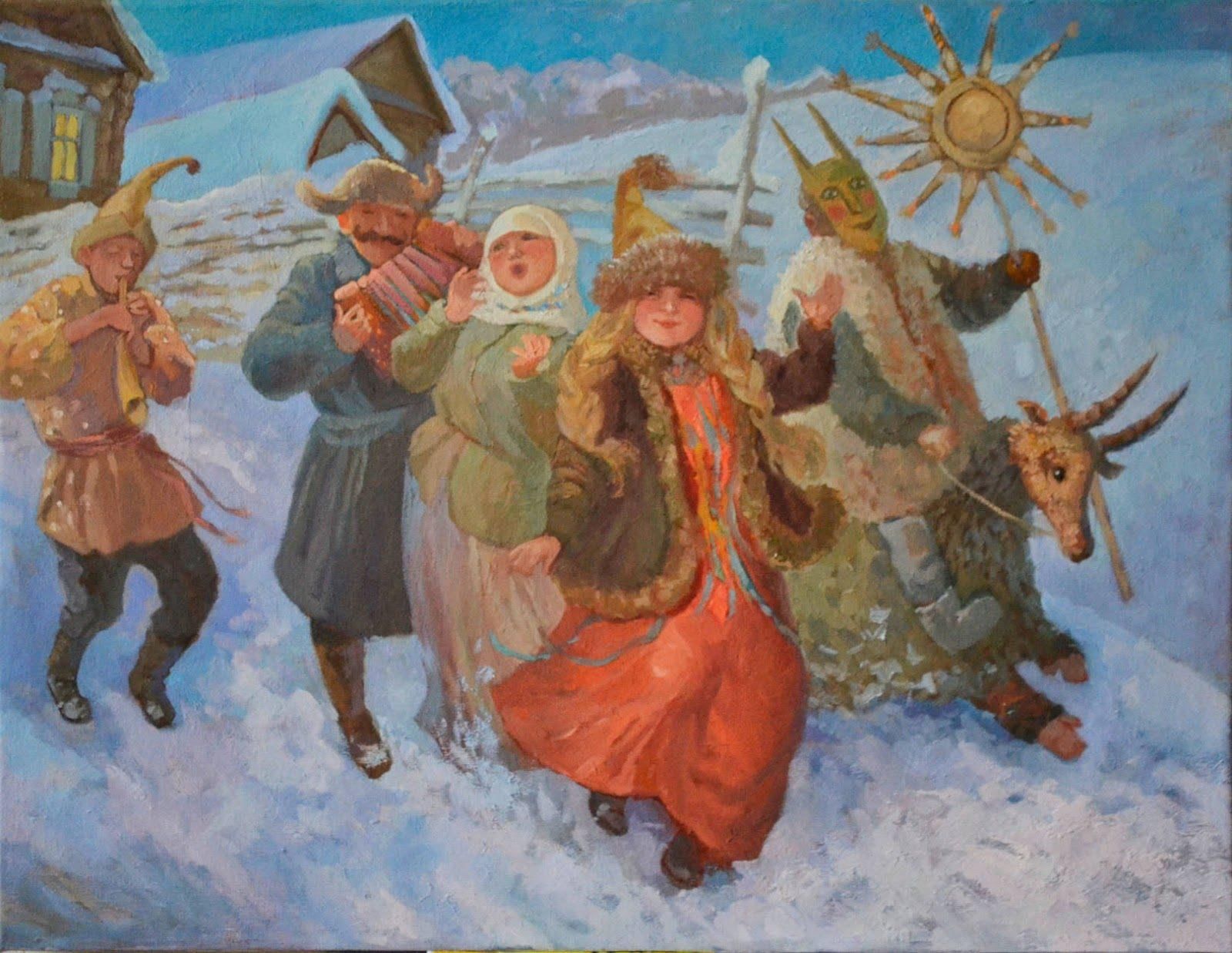 Картинки на колядки