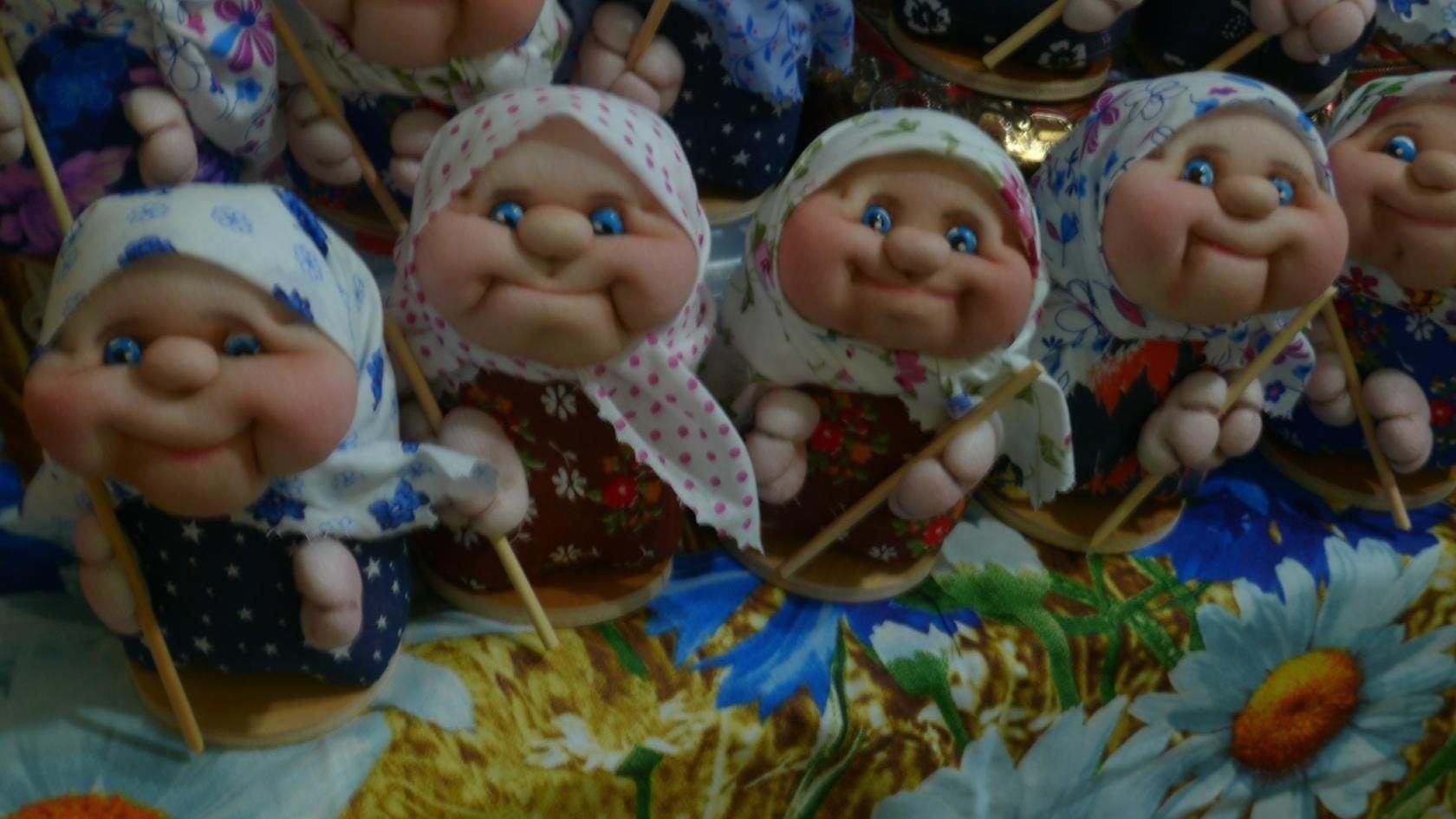 Мария Шикота куклы из капрона