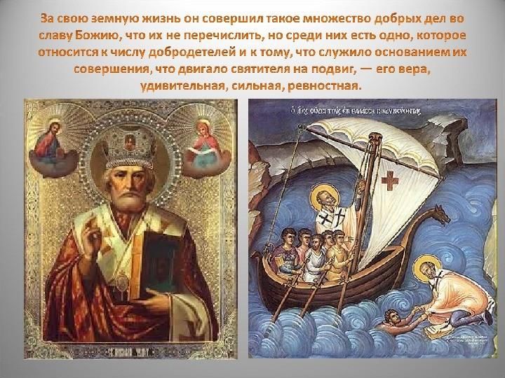 Презентация о николае чудотворце для детей
