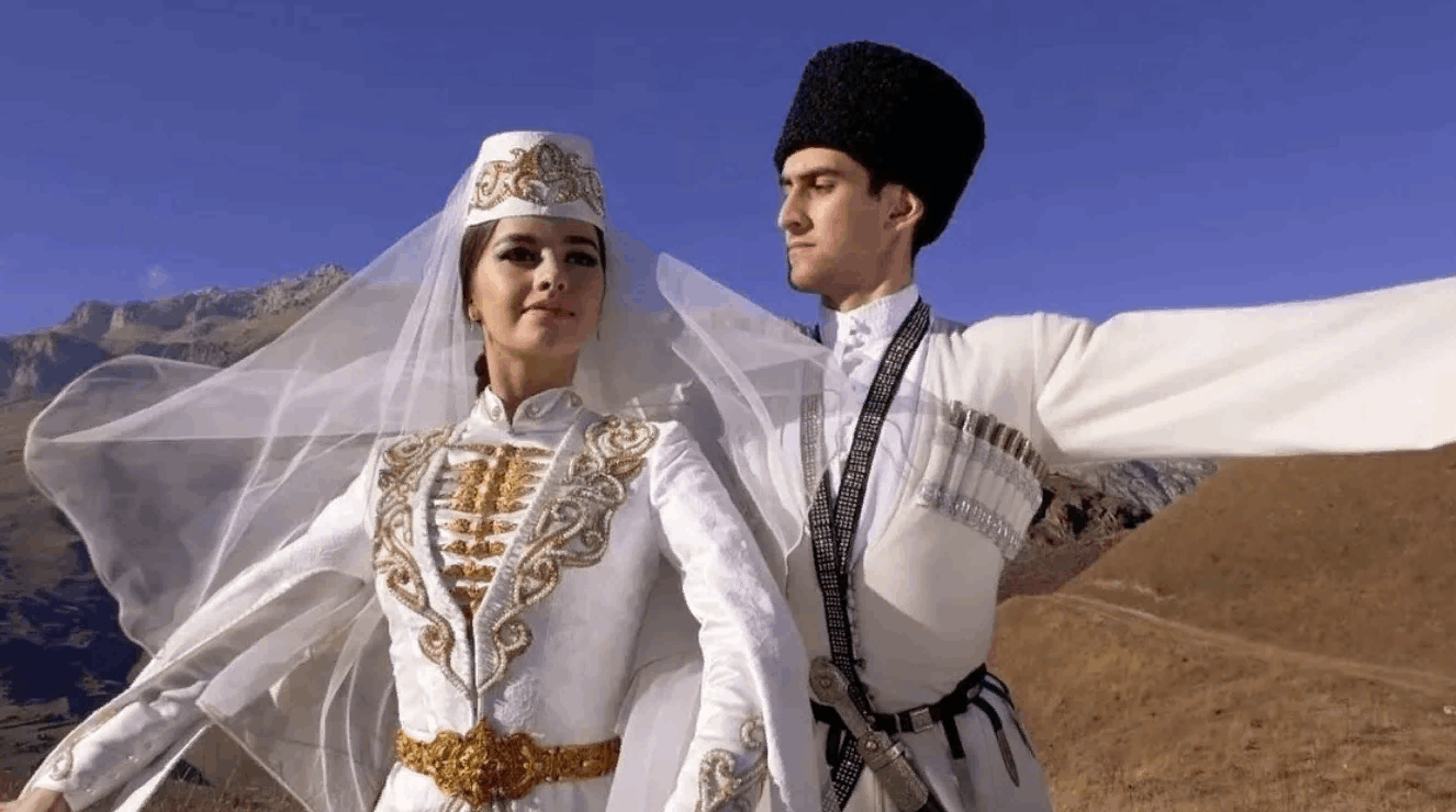 Национальный костюм северного кавказа
