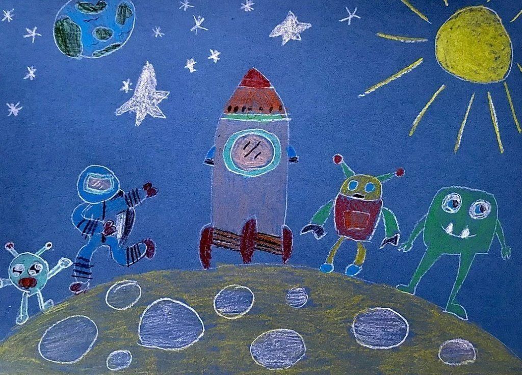 Дети рисуют космос. Рисунок на тему космос. Рисунок на туму космас. Рисунок на космическую тему. Рисование космос.