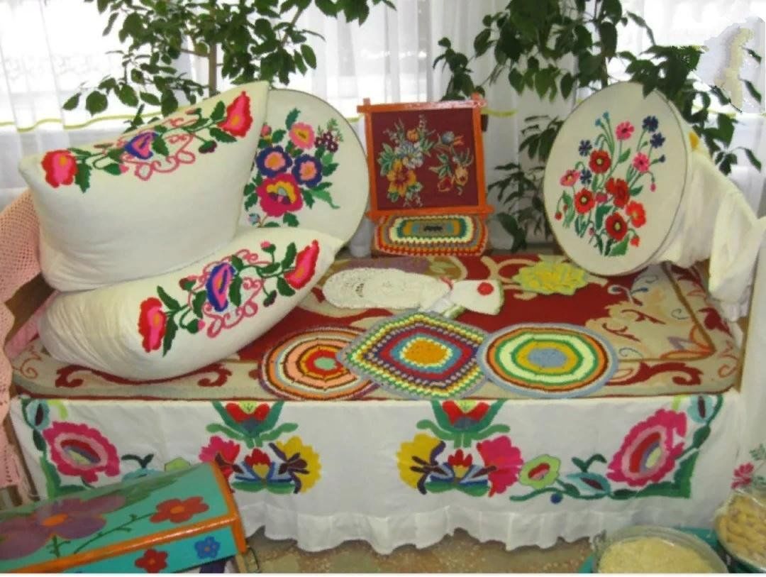 Орнамент татарской народной вышивки