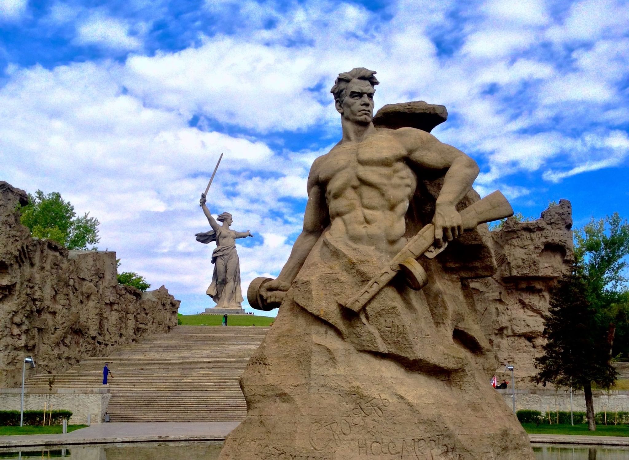 Картинка мамаев курган сталинградская битва
