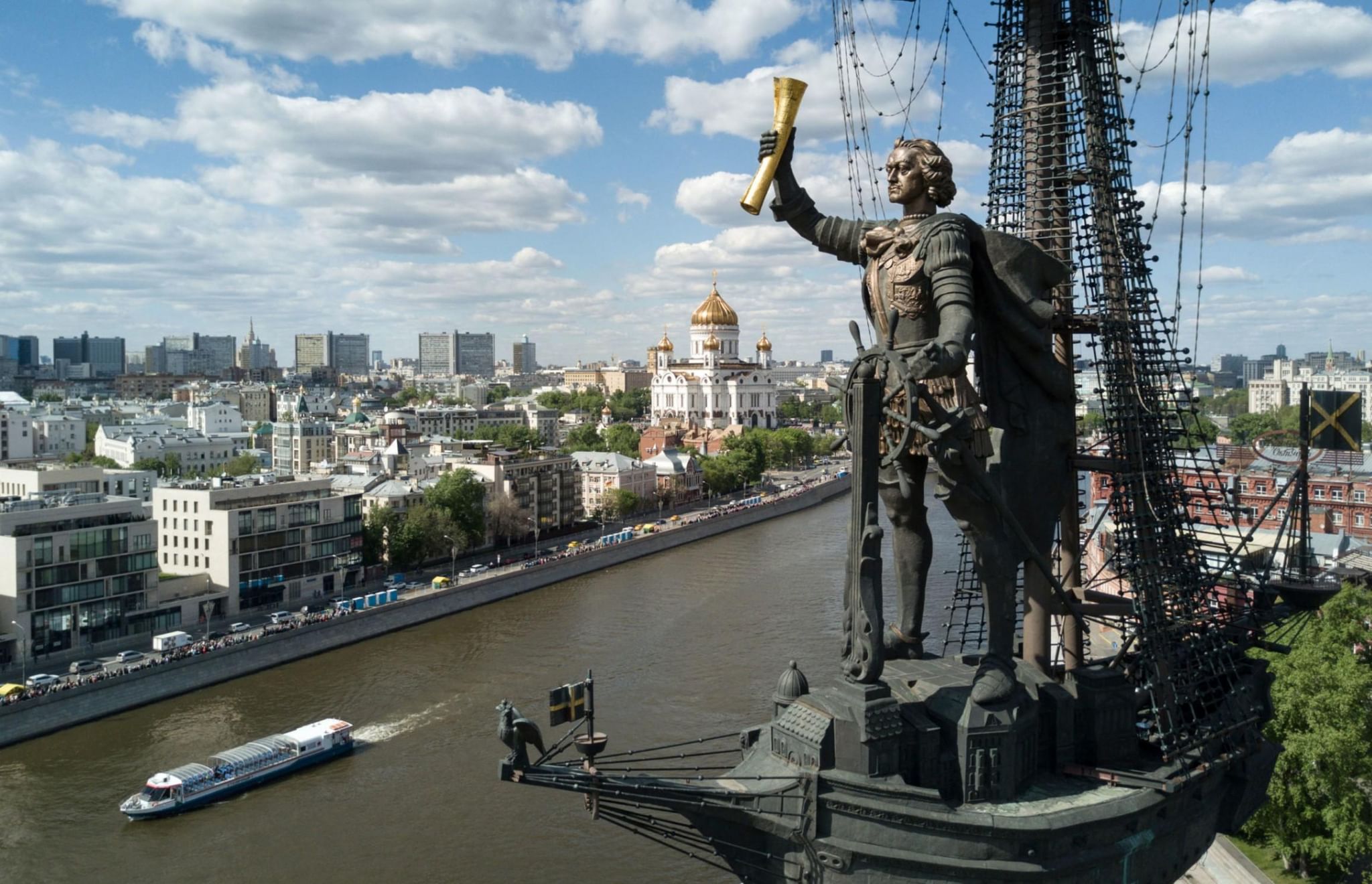 Петр 1 москва река